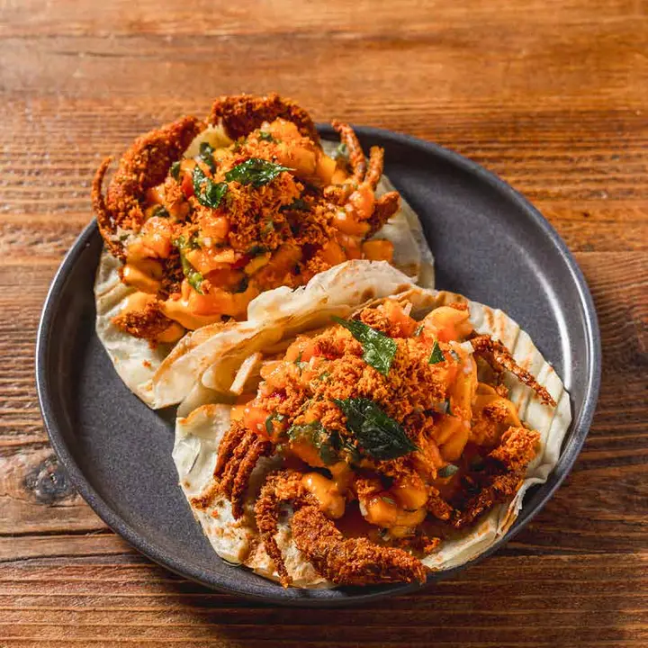 Roti with curry